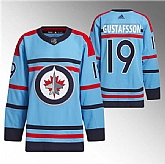 Men's Winnipeg Jets #19 David Gustafsson Light Blue Anniversary Primegreen Stitched Jersey Dzhi,baseball caps,new era cap wholesale,wholesale hats